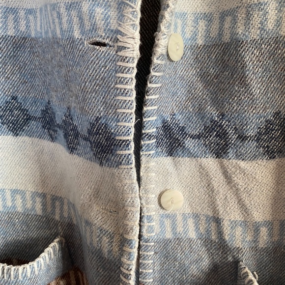 Vintage Arizona Jacket | Shaket | Southwestern Blanket jacket - Picture 8 of 9